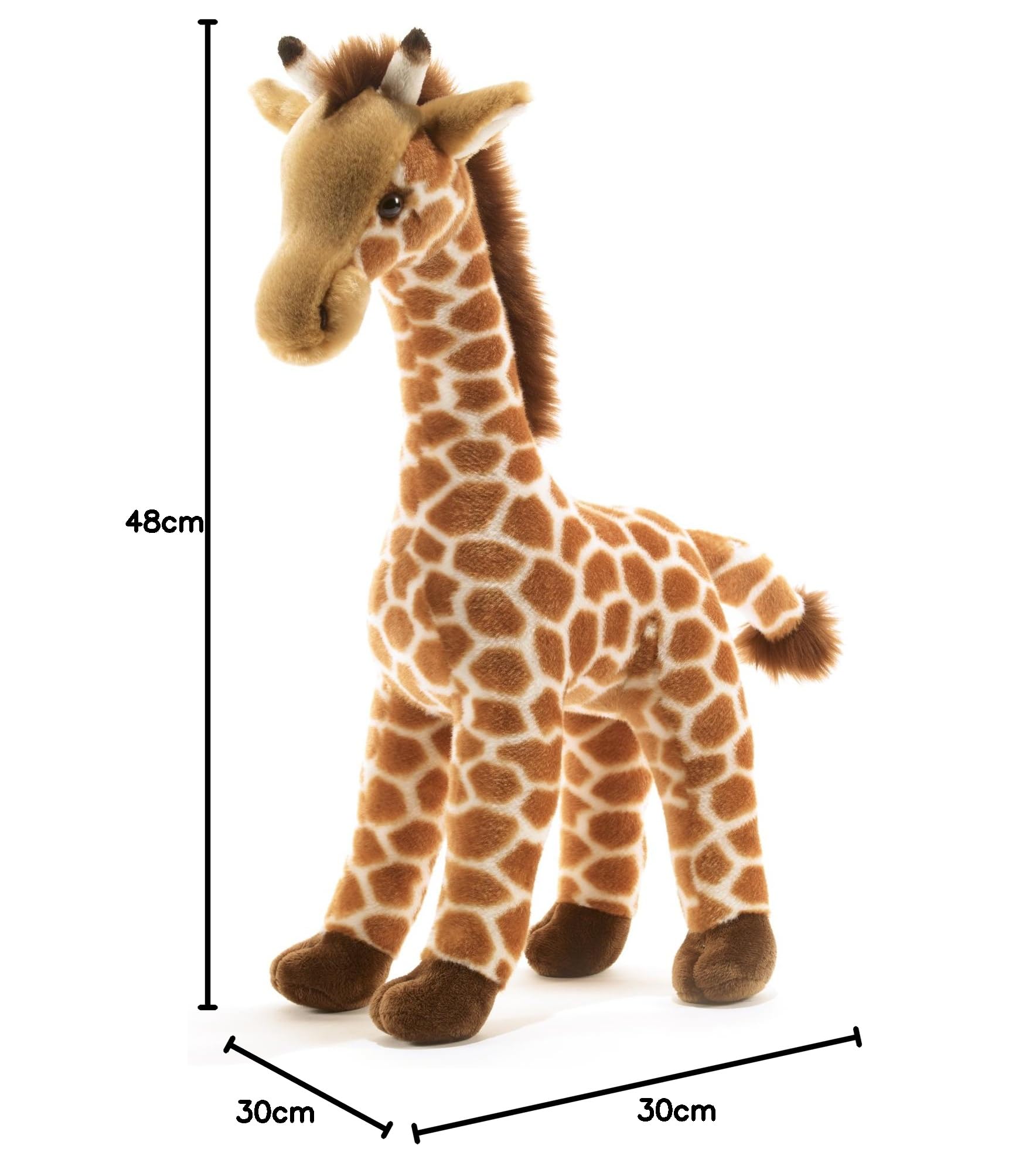 Plush and Company Girky Giraffe Plush Toy, 48 cm : Amazon.co.uk